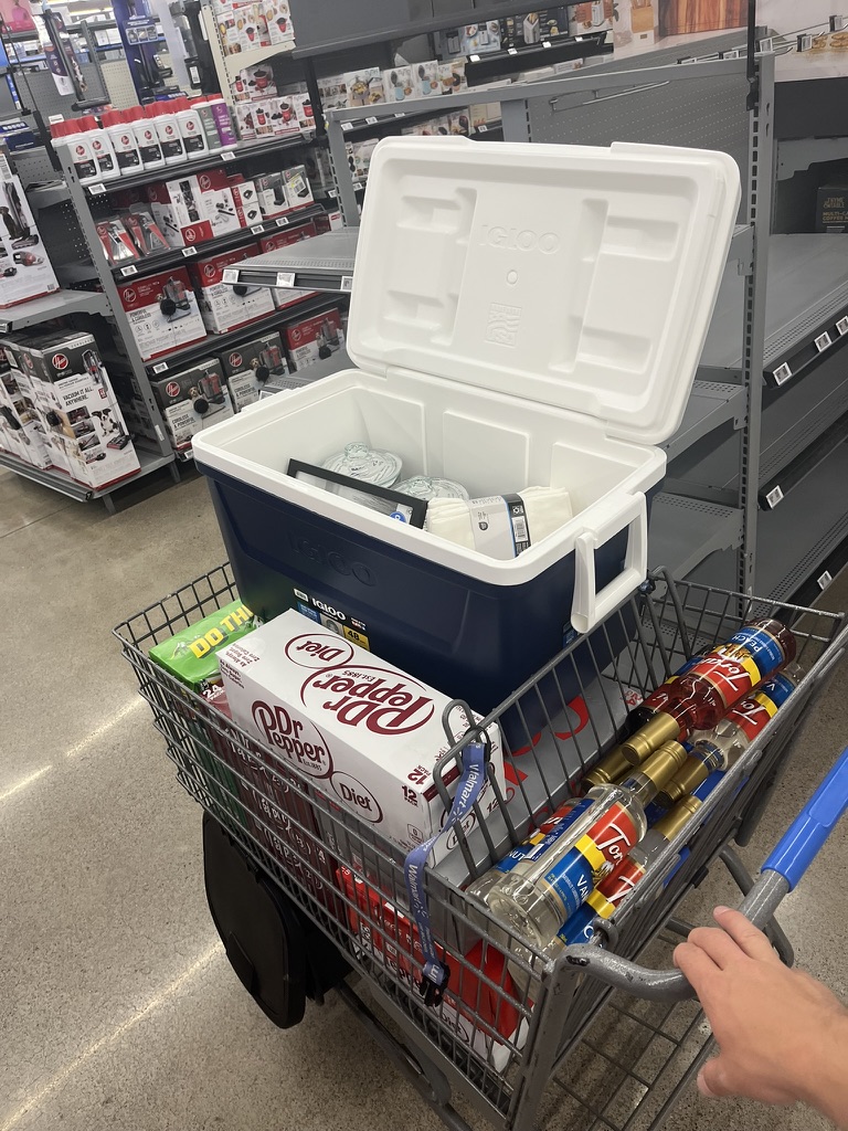 DRTY Soda event setup