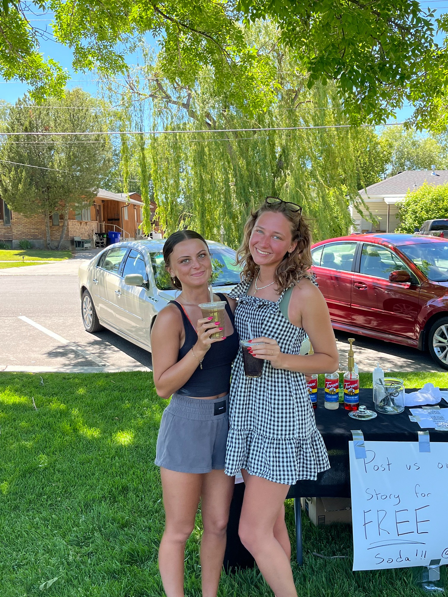 Customers enjoying DRTY Soda